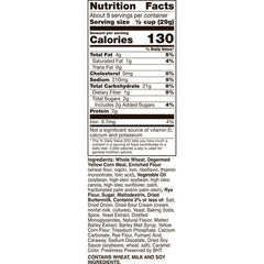 Chex Mix Sour Cream and Onion bag close-up highlighting textured shapes and flavor