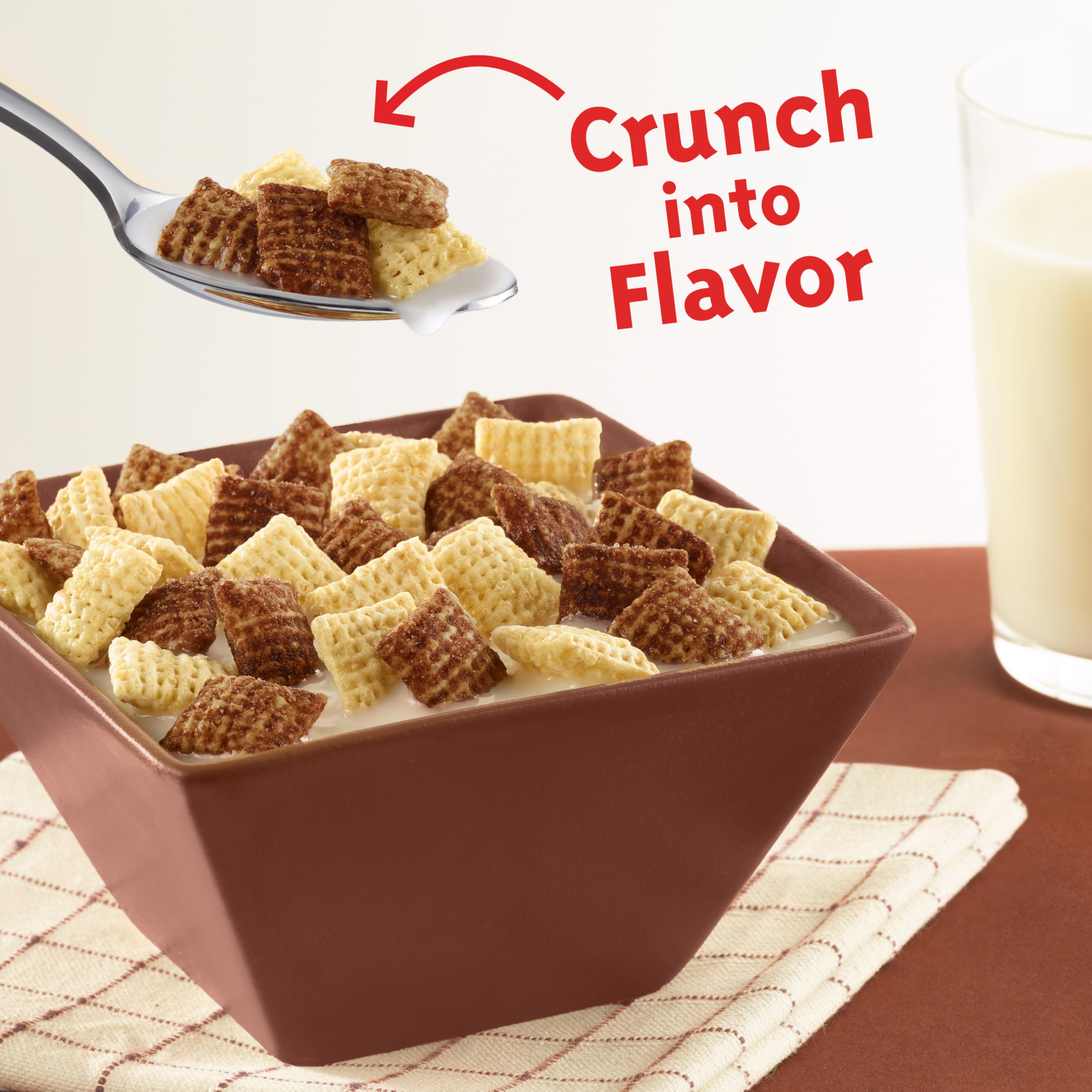 Chex contains no artificial flavors or colors for a simple cereal choice.