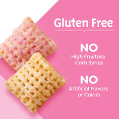 Chex Strawberry Vanilla Cereal gluten-free symbol highlighting a safe breakfast