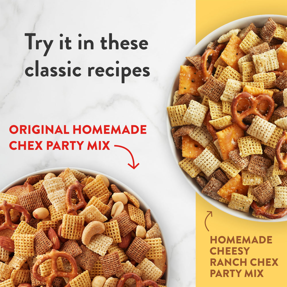 Dessert bars made with Wheat Chex for a crisp, chewy bite