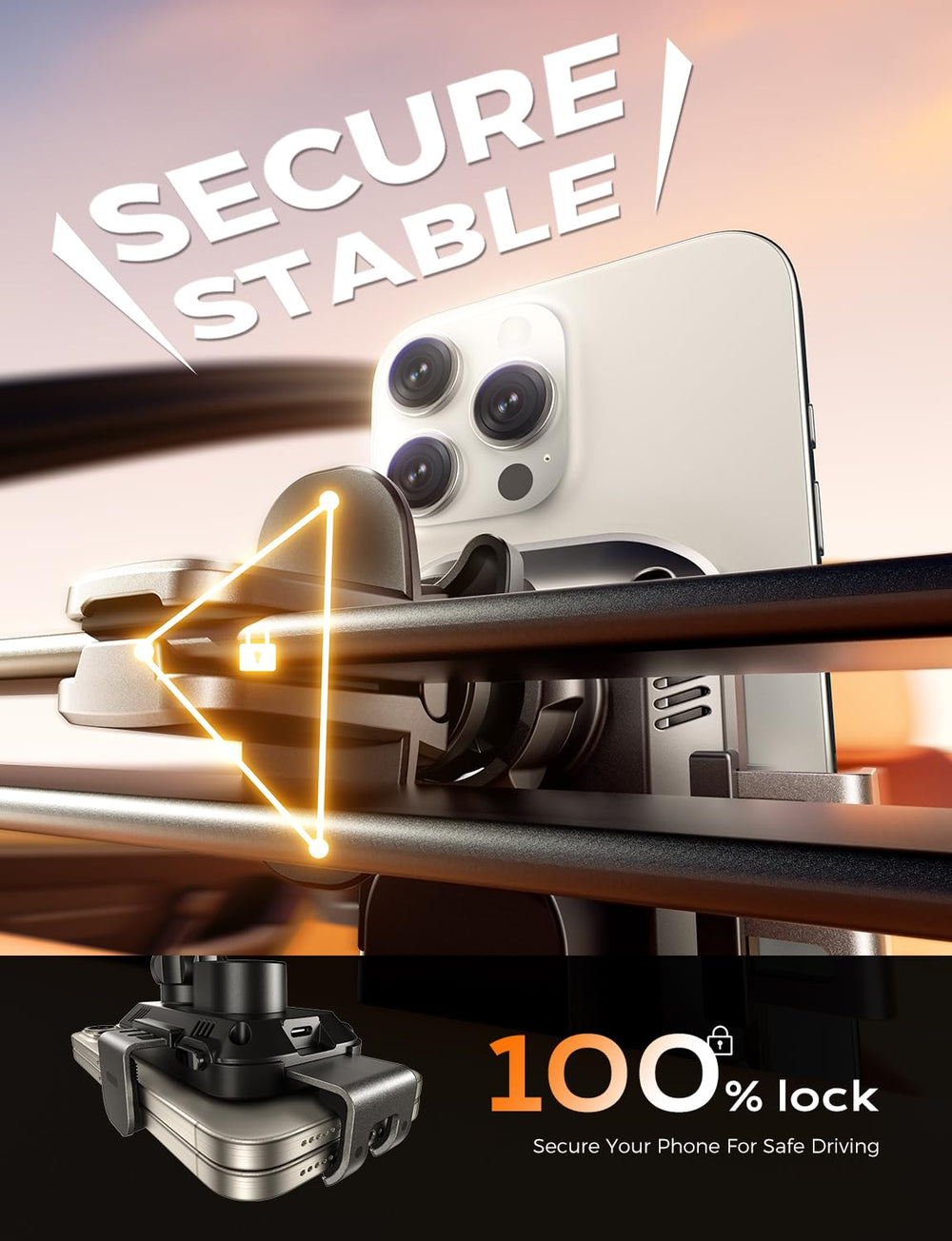 CHGeek side-mount configuration for flexible visibility and reach