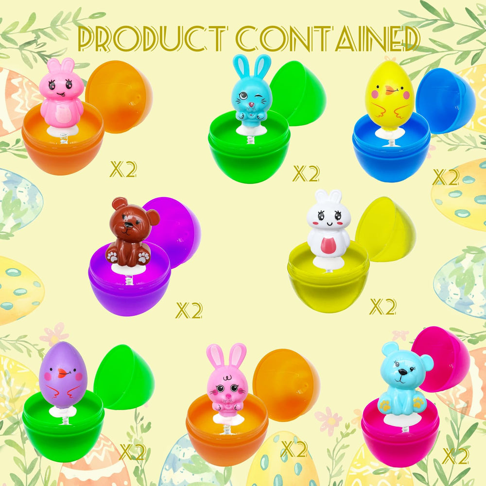 CHHOEAV Easter jumping bear popper with bright colors