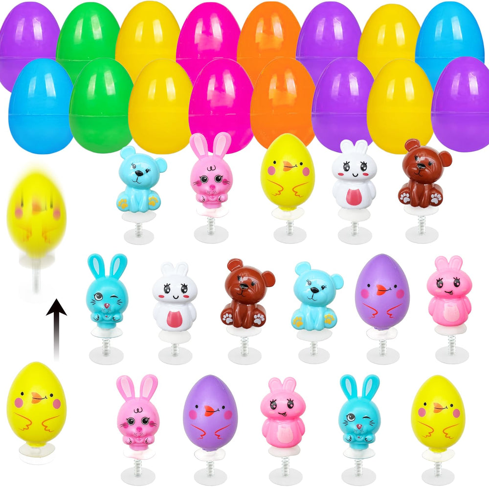 CHHOEAV Easter jumping bunny popper for lively egg hunts