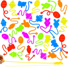 CHHOEAV Easter sticky hands chick for colorful grip and play