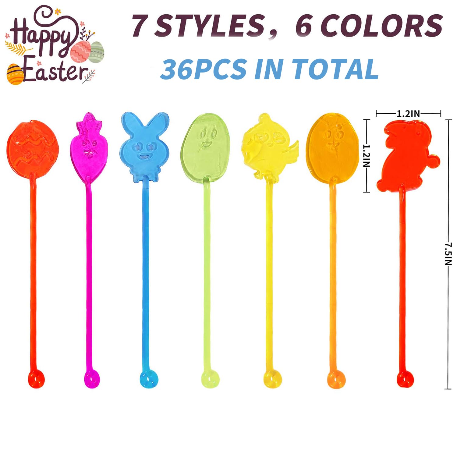 CHHOEAV Easter sticky hands egg sticks to surfaces for surprising play