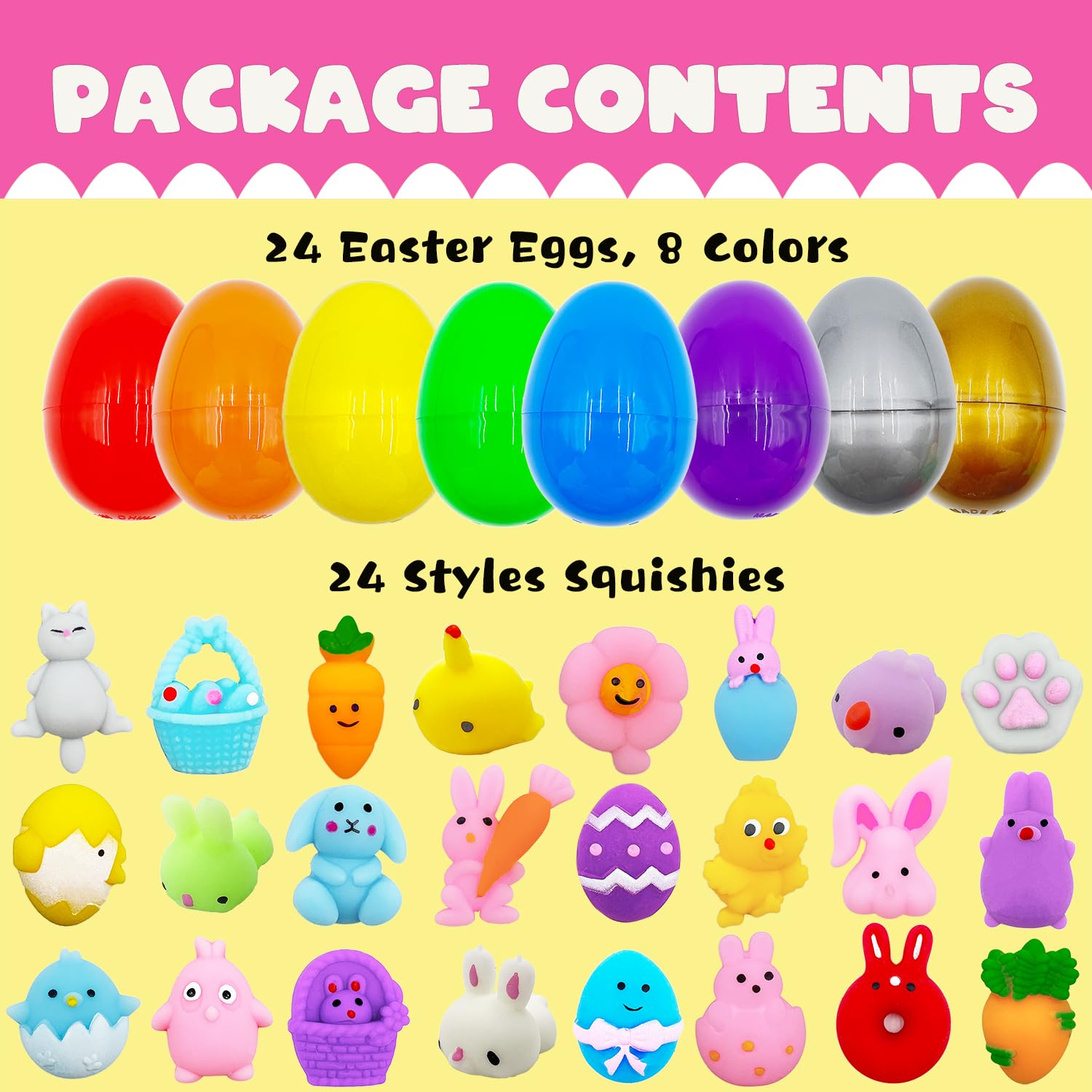 CHHOEAV chick-pattern mochi squishy toy for kids