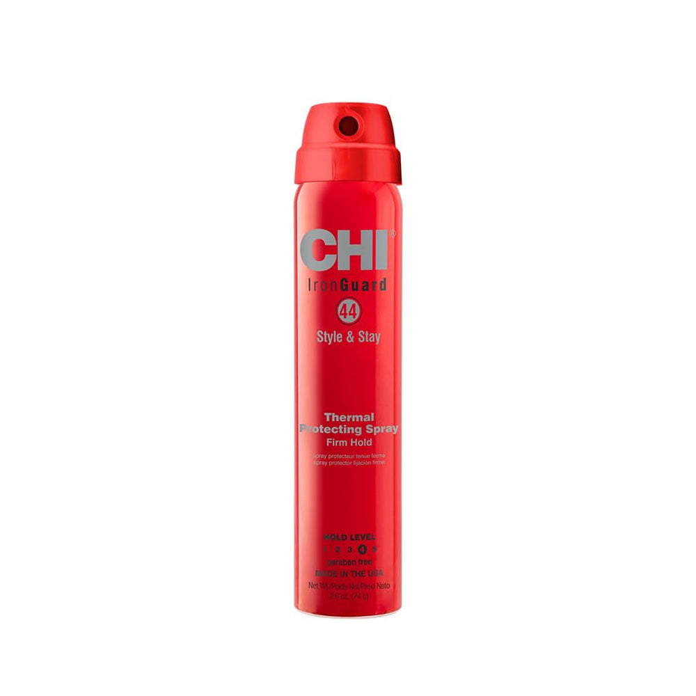 CHI 44 Iron Guard bottle pump for heat protection and firm hold.