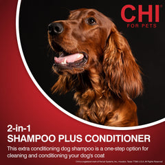 CHI for Dogs puppy bath scene suitable for puppies 8 weeks and older.