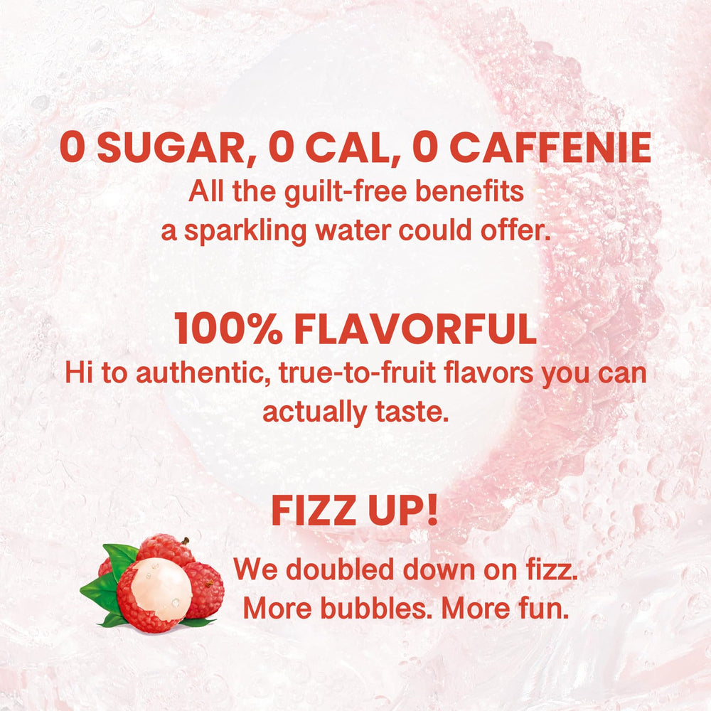 CHI FOREST Sparkling Water pack on table offers ready-to-drink convenience.