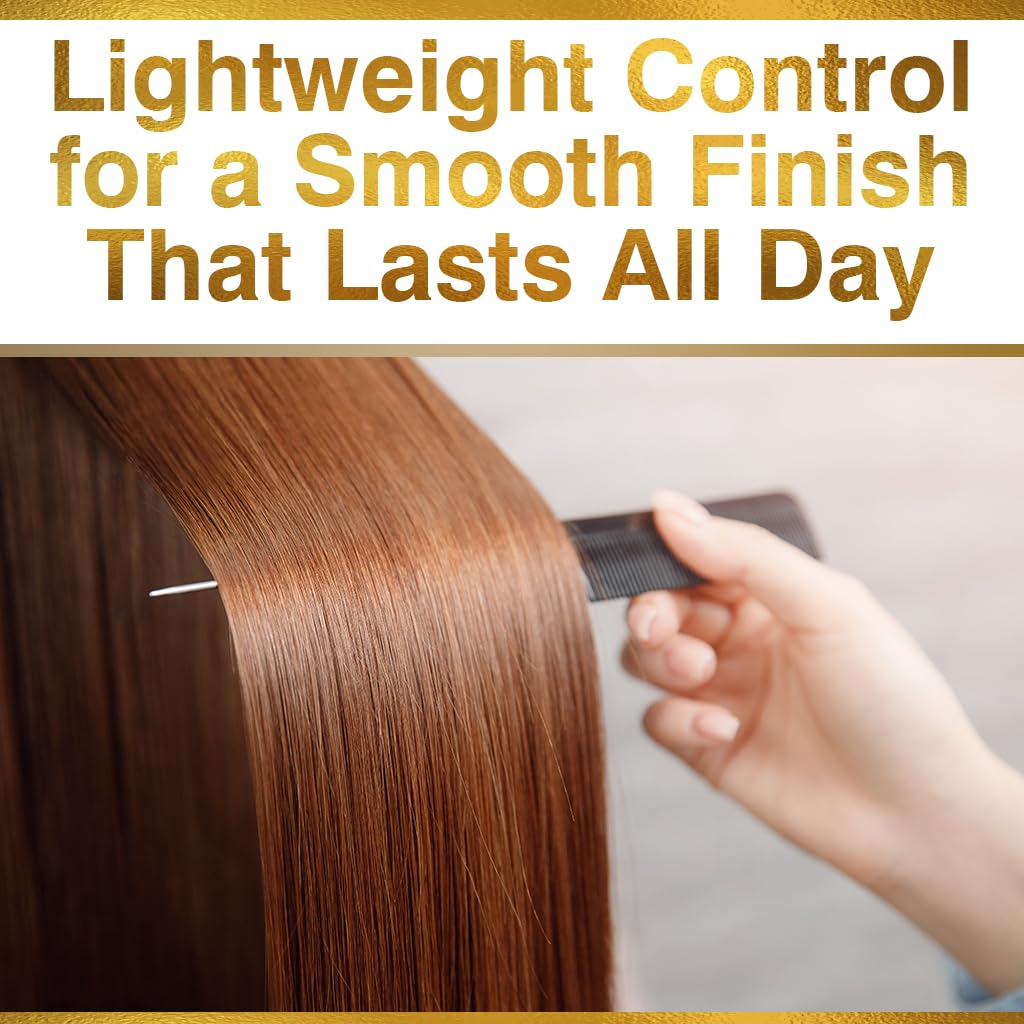 CHI Keratin Flex Finish demonstrates frizz control and flyaway reduction during styling.