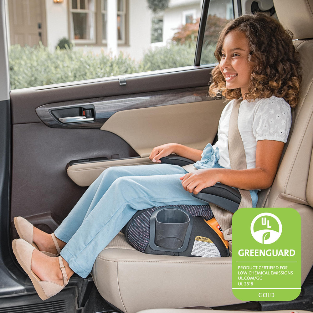 Chicco GoFit ClearTex Plus ErgoBoost contoured seat cushions growing kids.