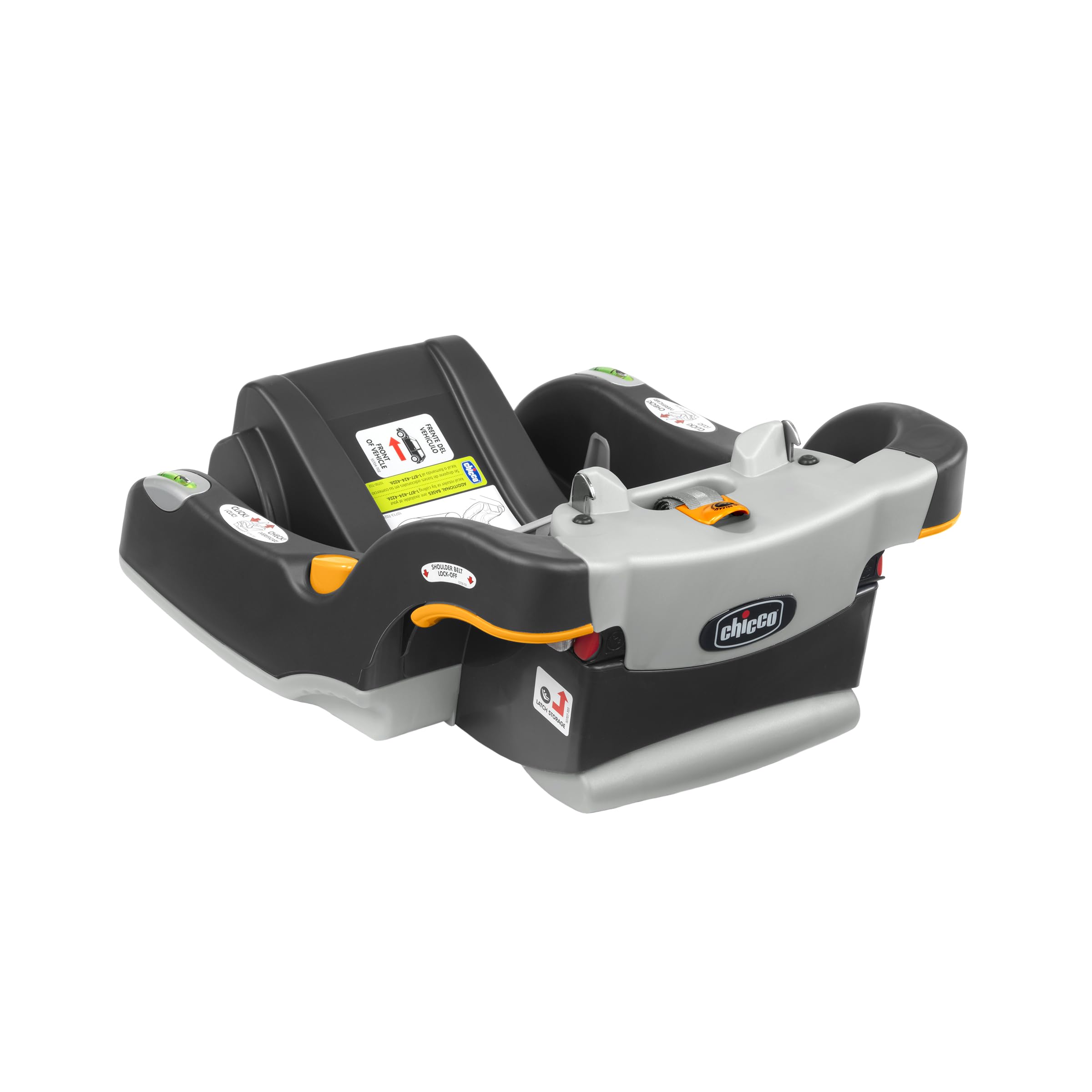 Chicco KeyFit Base smooth underside protects vehicle upholstery.
