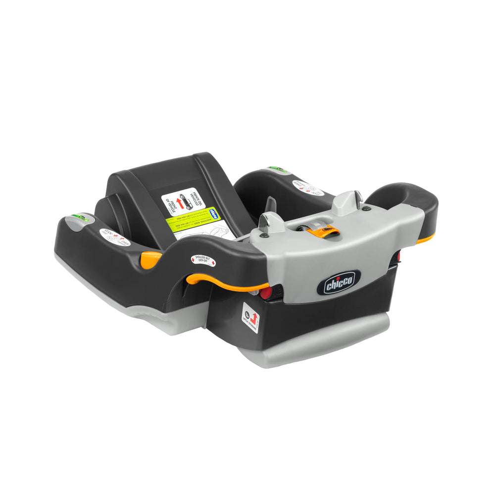 Chicco KeyFit Base smooth underside protects vehicle upholstery.