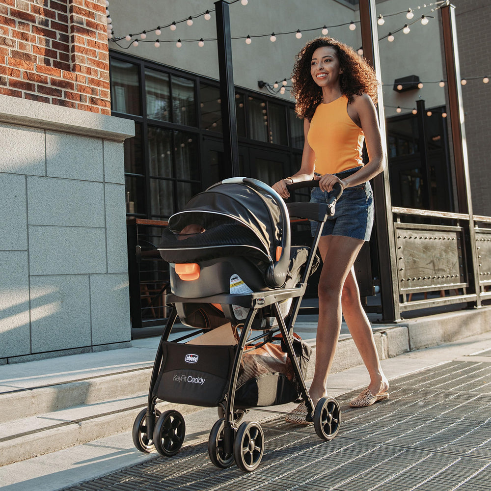 Chicco KeyFit Caddy frame stroller parent tray with cup holders