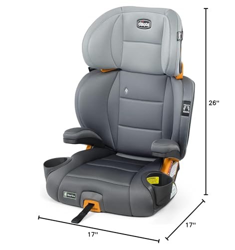 Chicco KidFit ClearTex Plus backless booster setup for older children