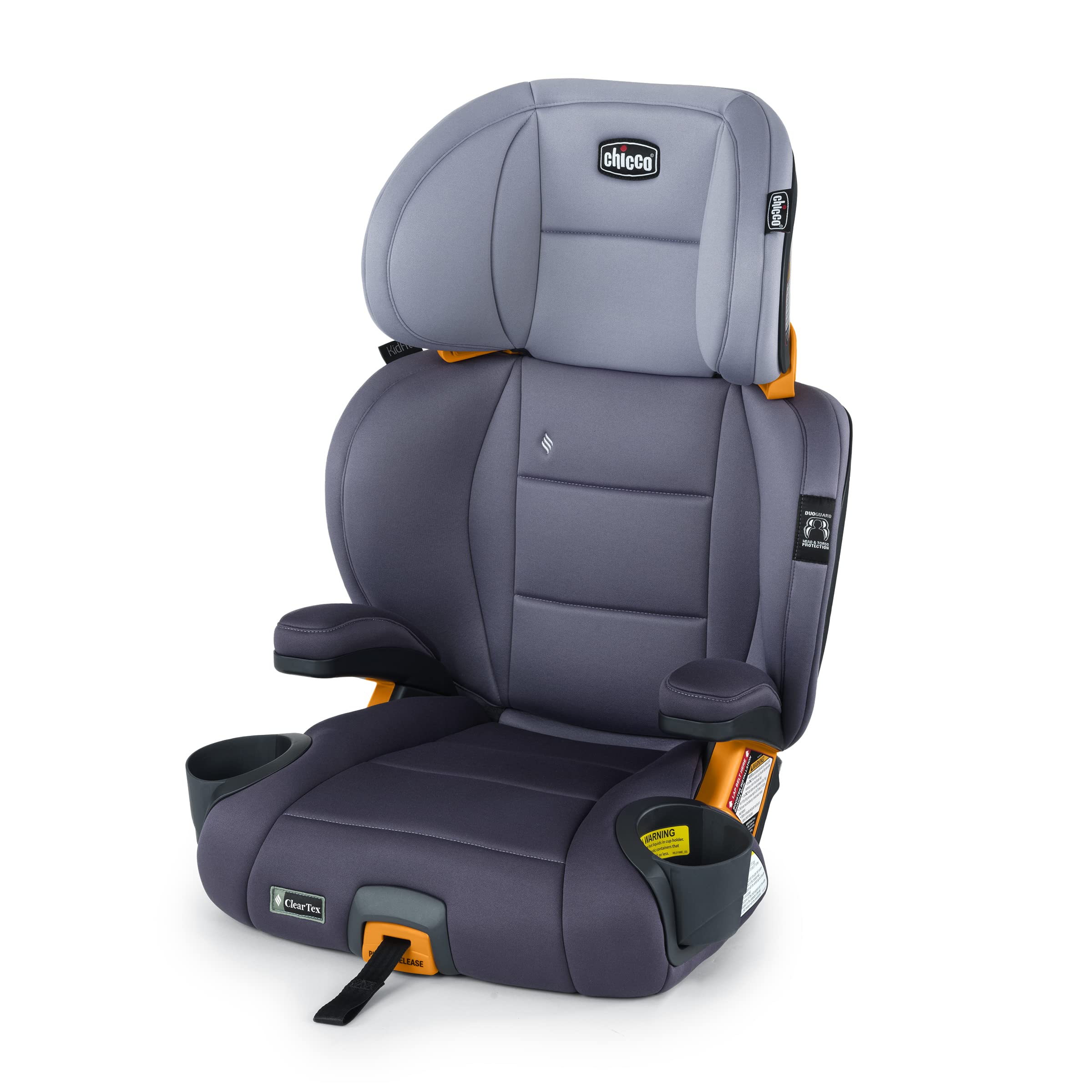 Chicco KidFit ClearTex Plus ergoboost seat padding for comfy car rides