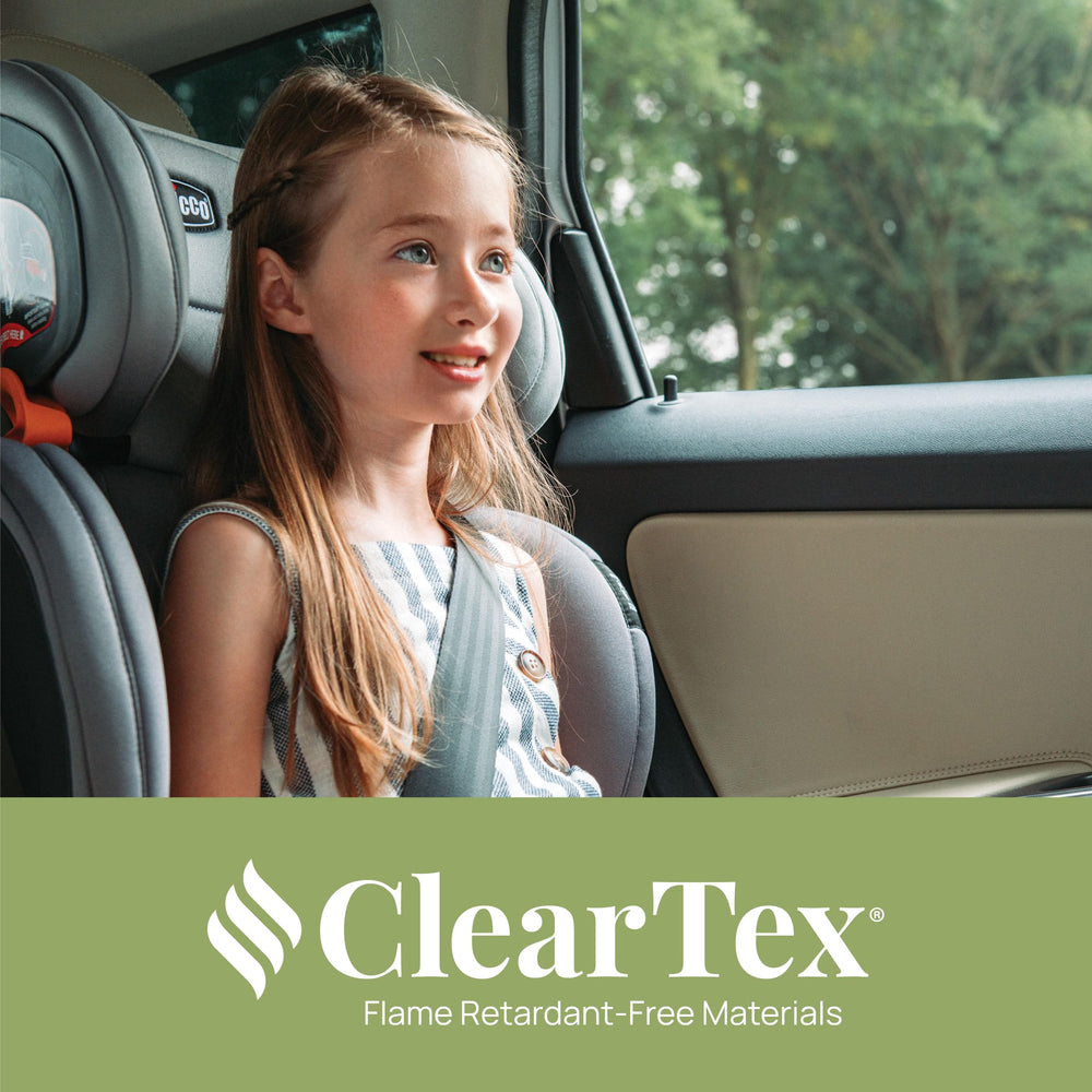 Chicco KidFit ClearTex Plus removable fabrics for washing