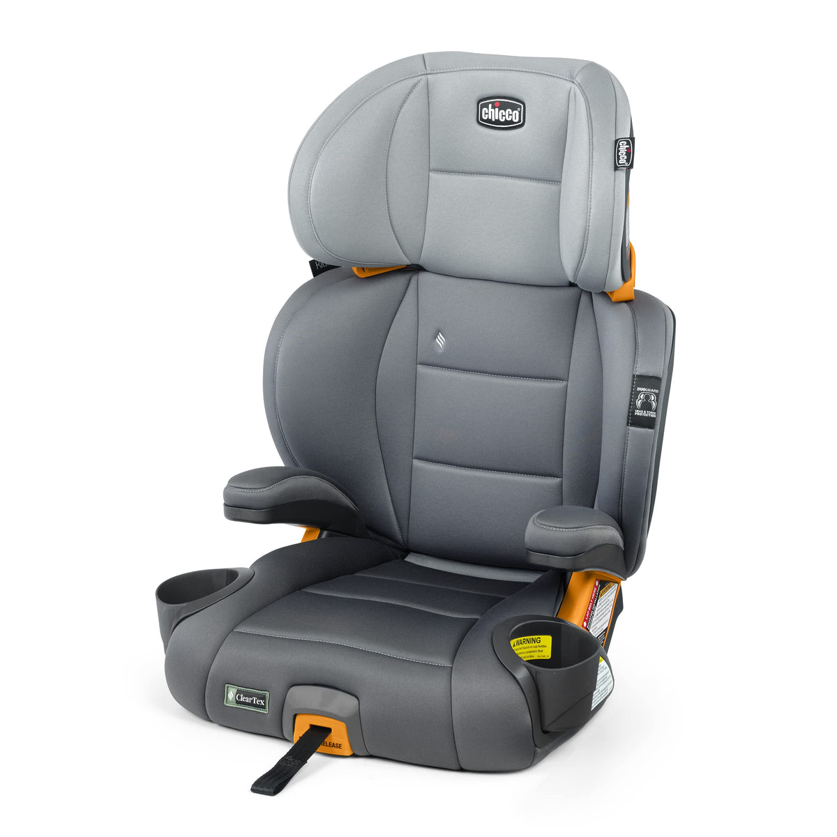 Chicco KidFit ClearTex Plus seat front view for easy car installation