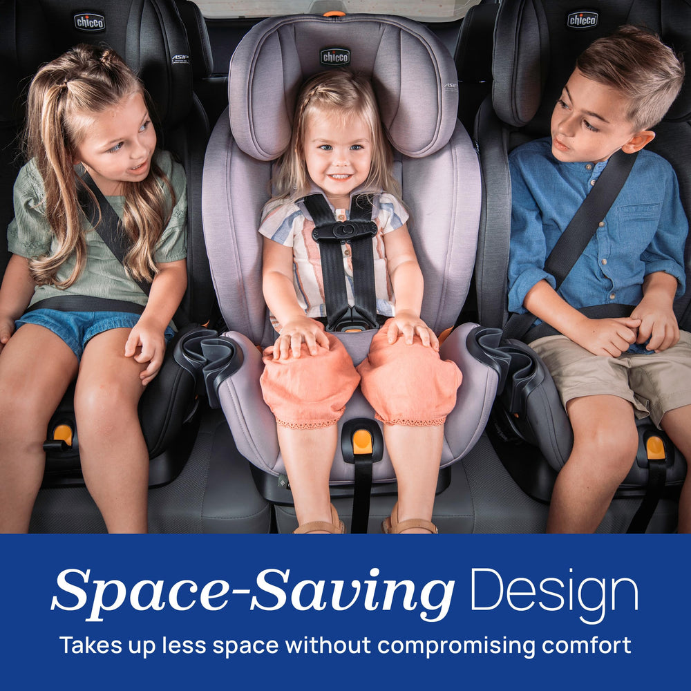 Chicco OneFit LX offers 8 recline positions for comfort.