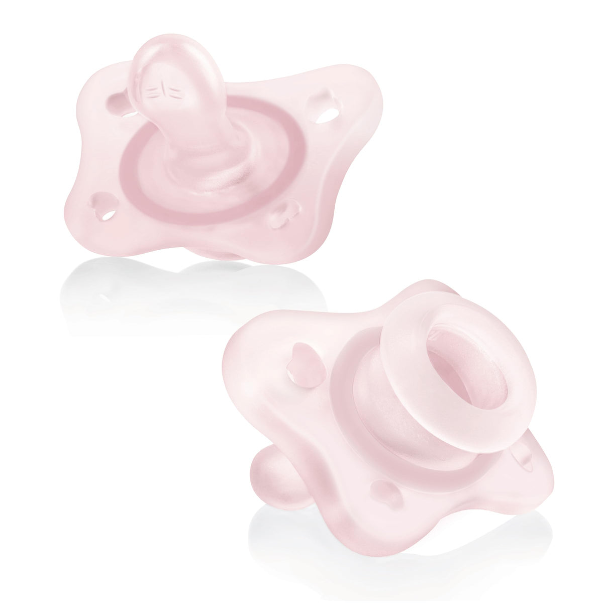 Chicco PhysioForma Mini nipple: ultra-soft silicone for a gentle latch and newborn comfort.