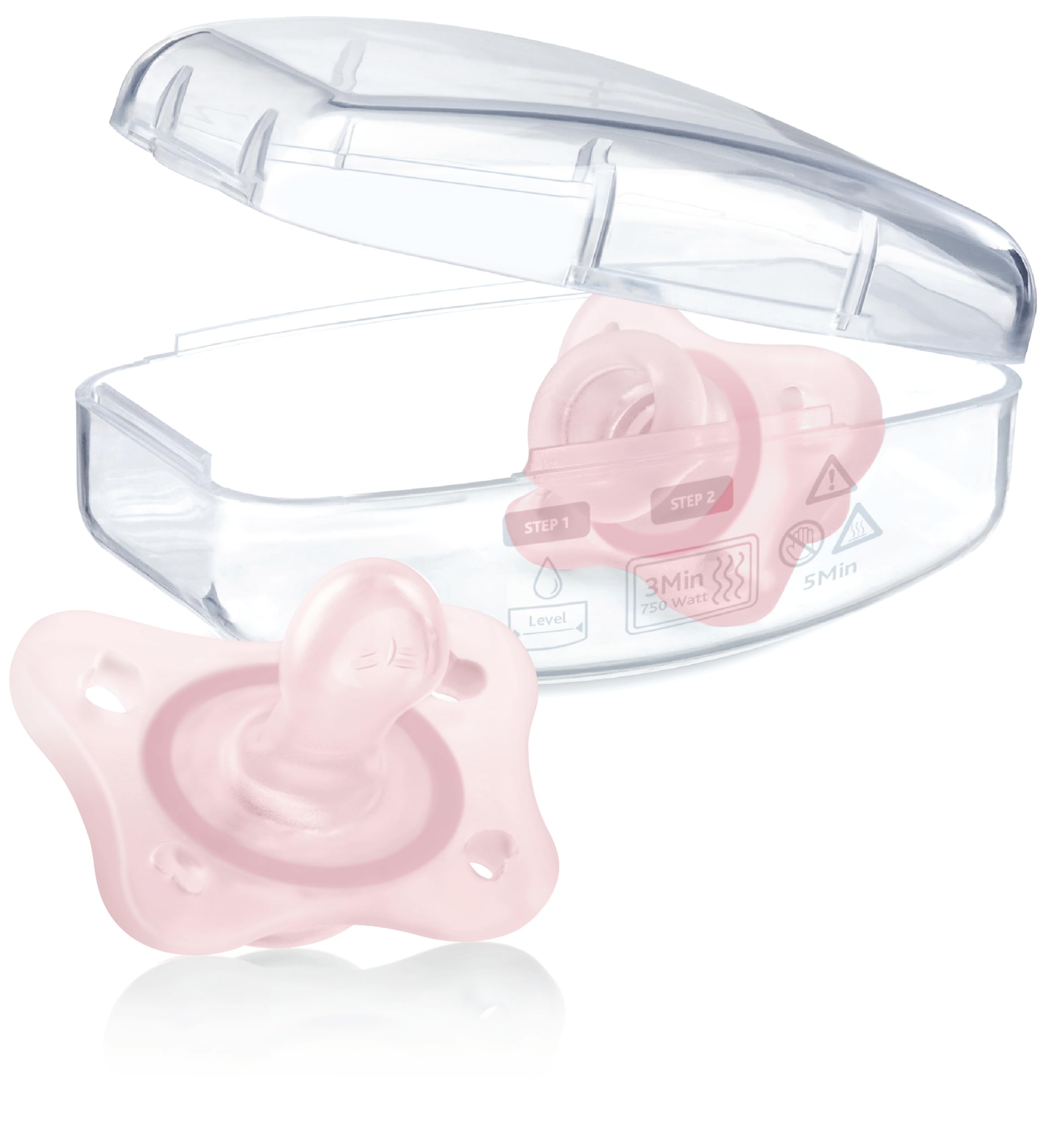 Chicco PhysioForma Mini ventilation-holes: ventilated shield helps reduce moisture for comfort.