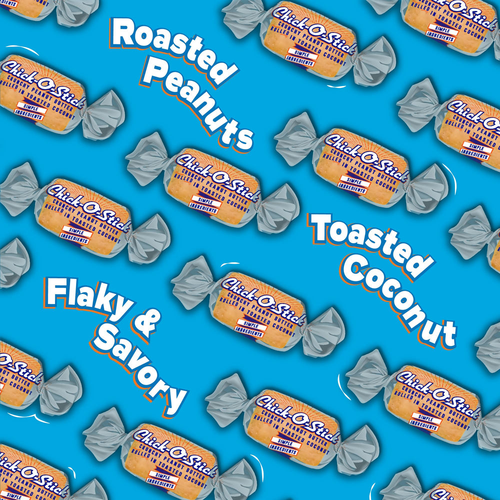 Chick-O-Stick classic peanut butter candy highlighting traditional flavor