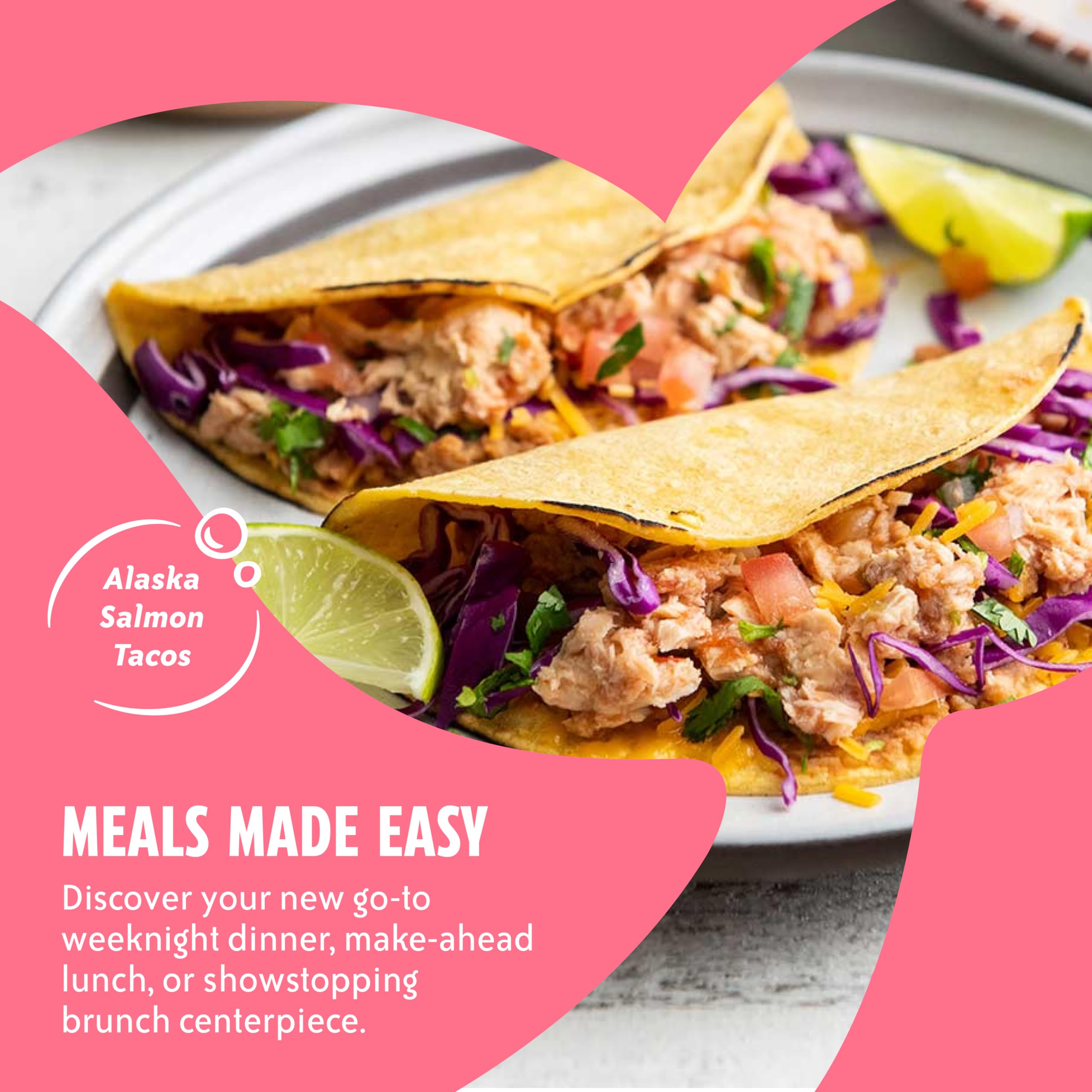 Nutrition label on Chicken of the Sea pink salmon can