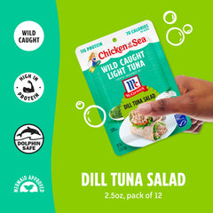 Tear-and-go pouch from Chicken of the Sea makes quick, tasty tuna snacks.