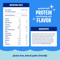 Chicken of the Sea tuna in water pouch, convenient protein for meals on the go.