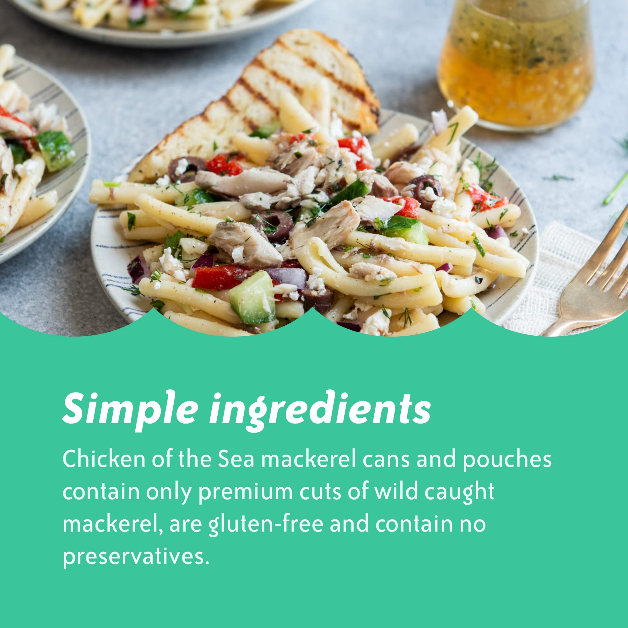 Chicken of the Sea wild-caught icon indicating sustainable choice for meals