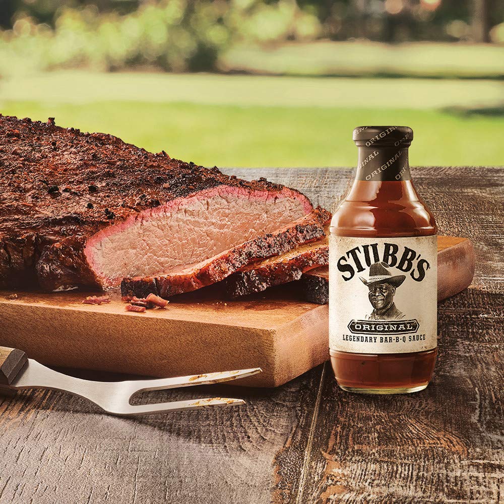 Chicken wings tossed in Stubb's sauce for smoky tang