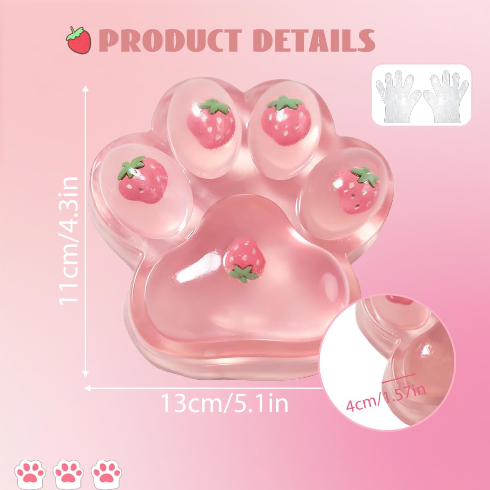 Chicooan giant paw squishy with soft texture and deep pressure.