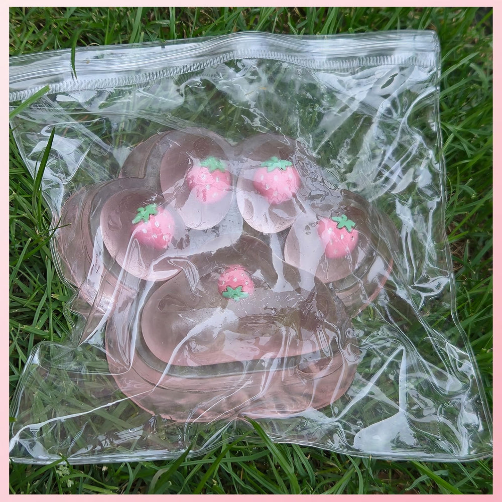 Chicooan safe not edible cat-paw squishy for tactile use.
