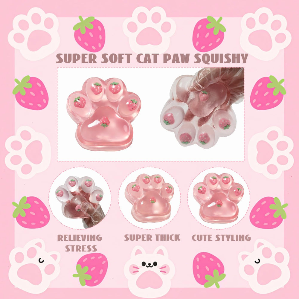 Chicooan stress-relief paw squishy ideal party favors.