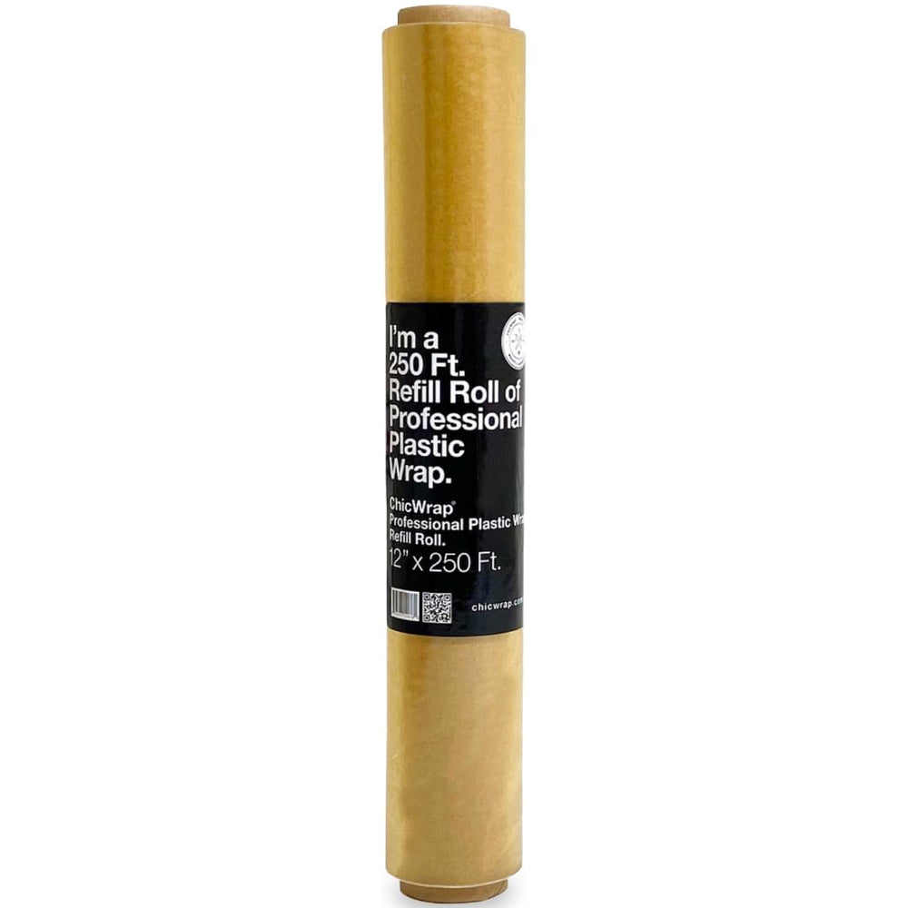 ChicWrap professional wrap roll 12in 250ft for chef-grade storage and efficiency.