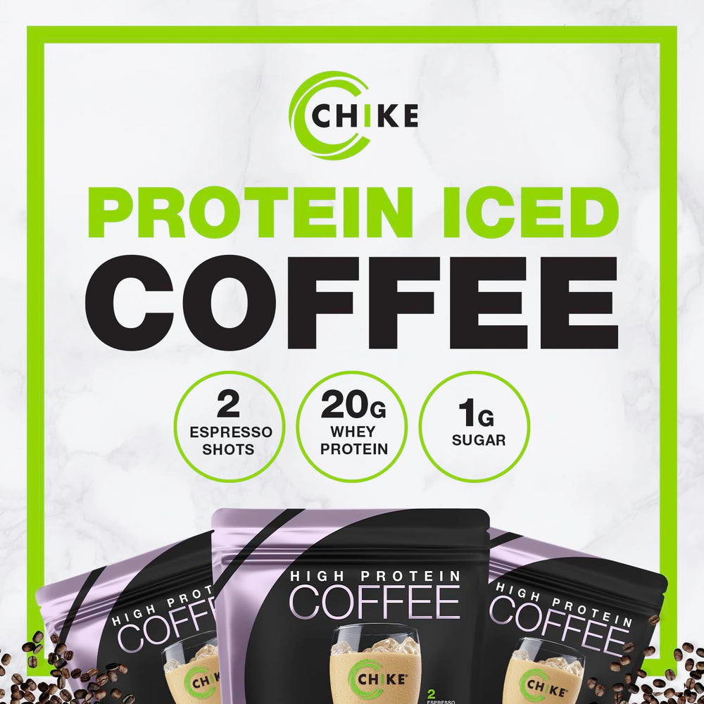 Chike Sweet Cream Iced Coffee frothy top reveals creamy texture.