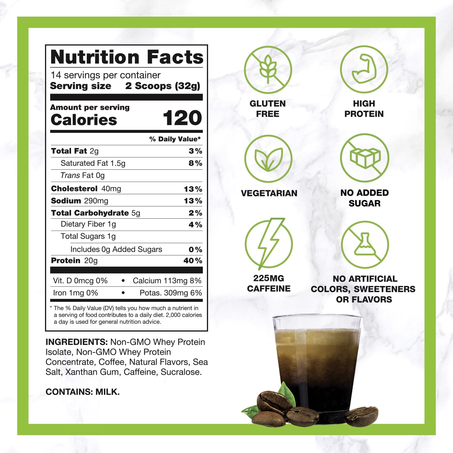 Pouring CHIKE Triple Shot into a glass for a caffeinated protein boost