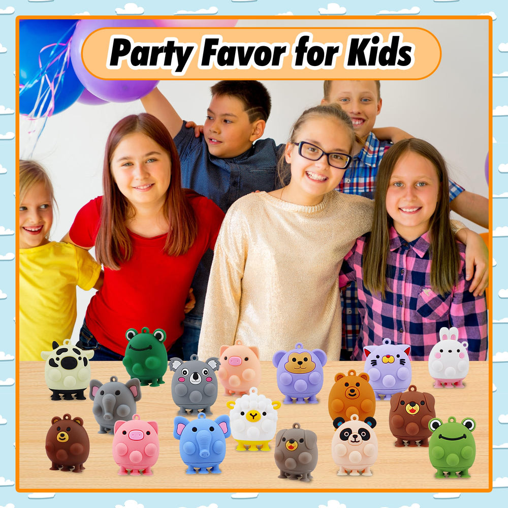 ChildFun Animal Pop Toy cat promotes interactive play and fine motor skills.