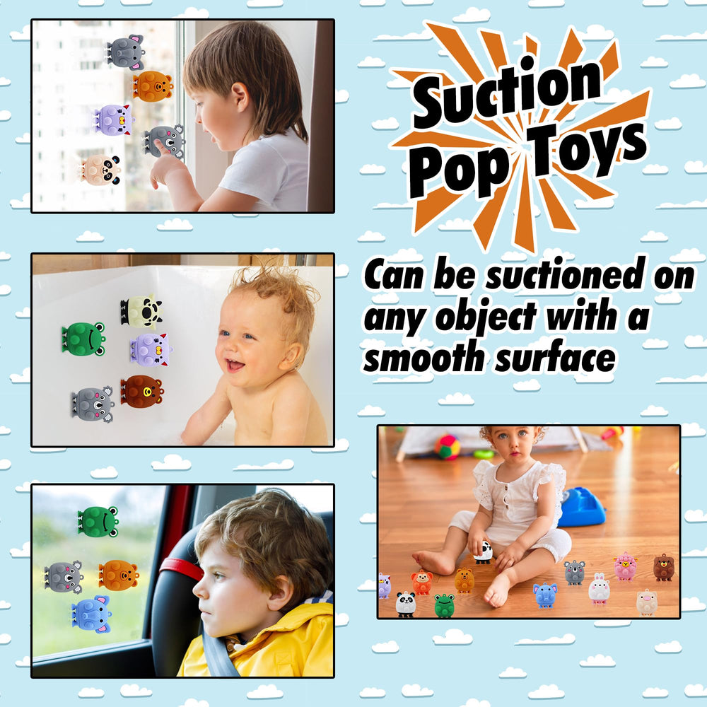 ChildFun Animal Pop Toy sheep helps improve focus during quiet activities.