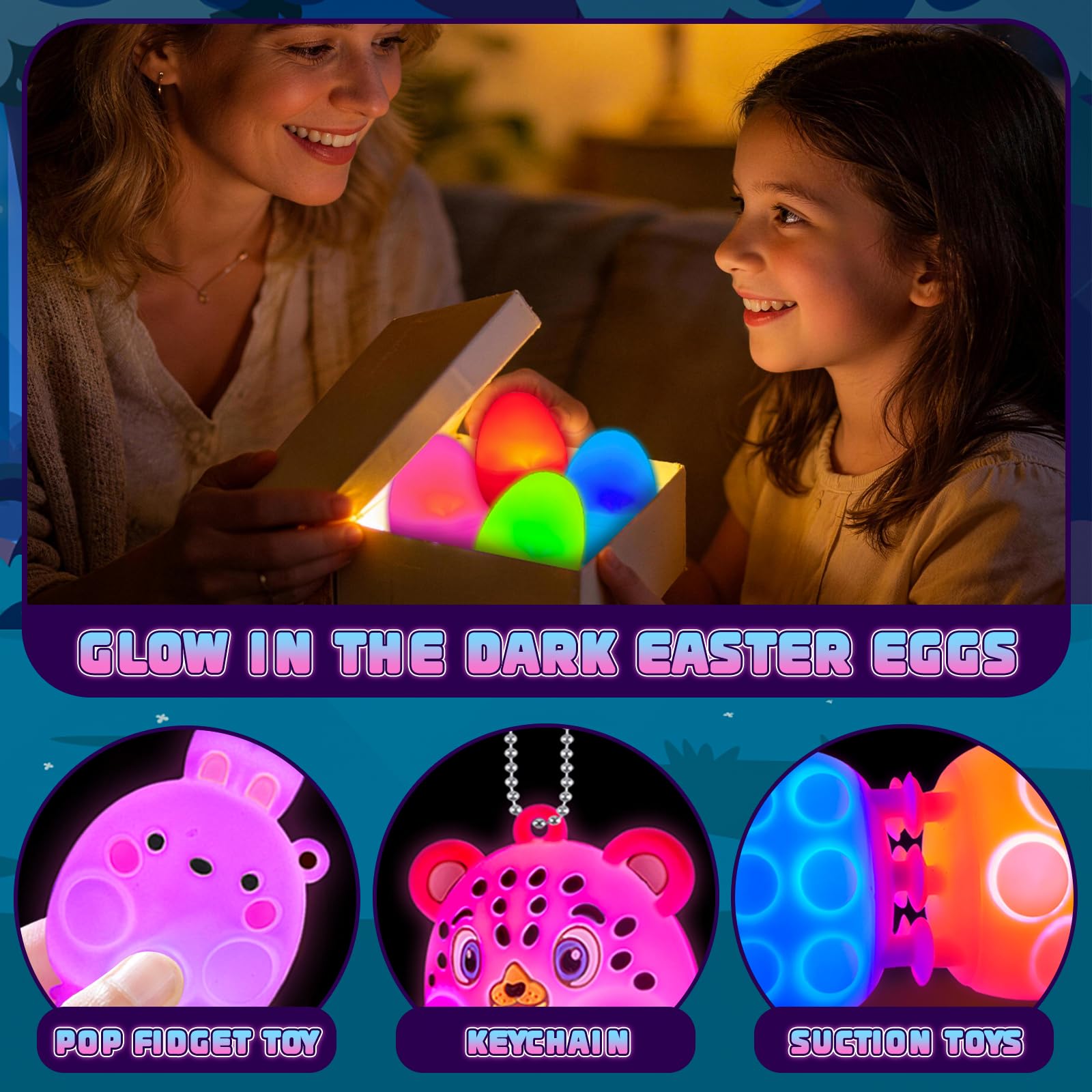 ChildFun Easter basket stuffer eggs ready for festive hunts.
