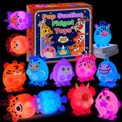 ChildFun light-up suction pop toy for Easter baskets; bright tactile play