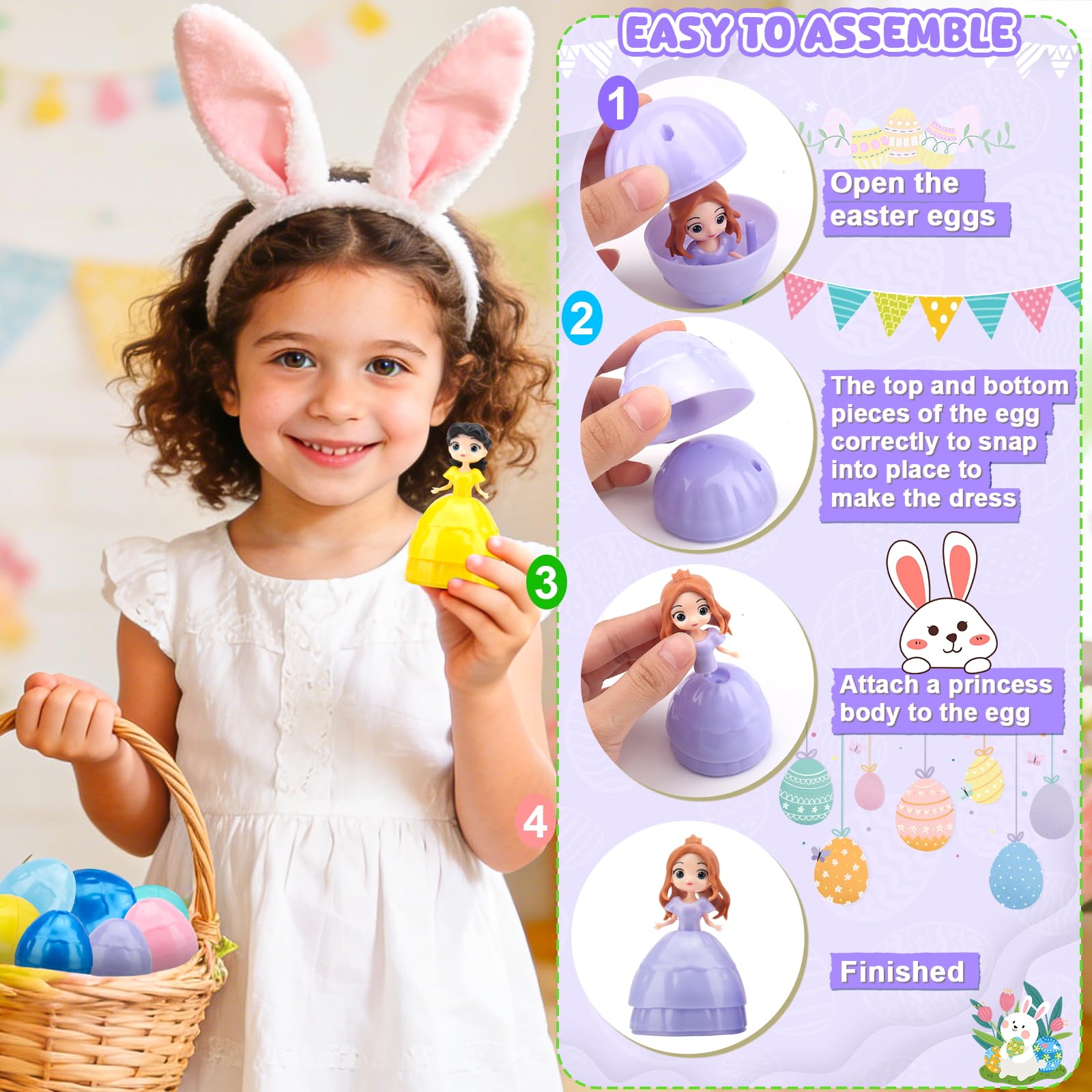 CHILDGO gift-ready Easter eggs ideal as party favors for celebrations.