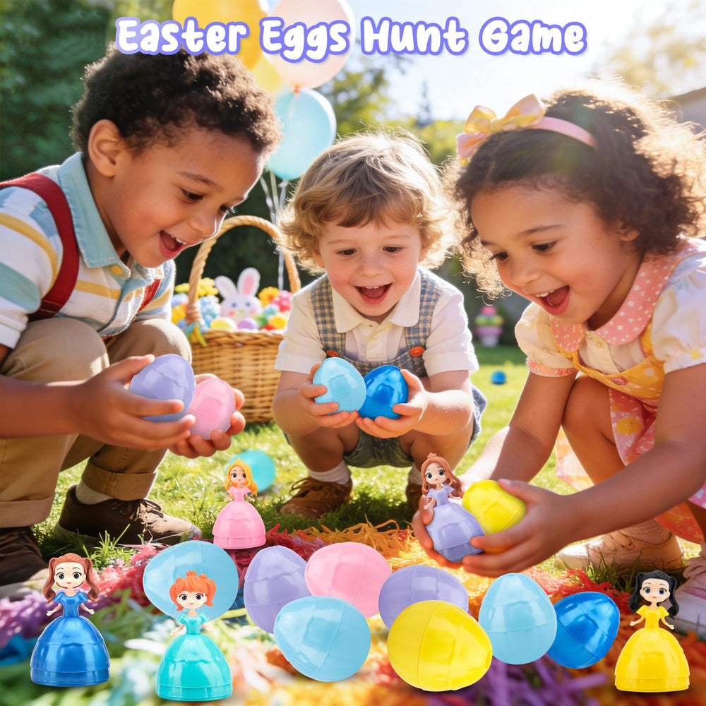 CHILDGO princess playset inside eggs fuels storytelling and roleplay adventures.