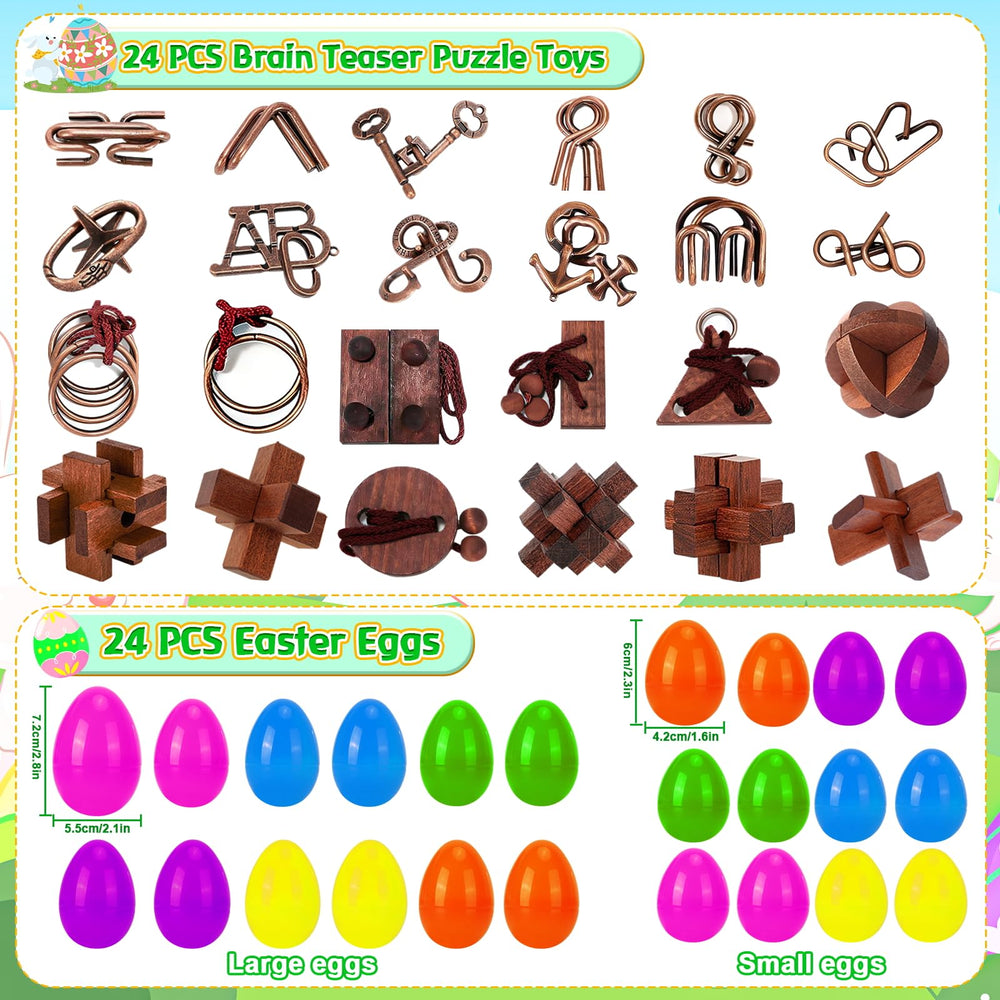 CHILDGO metal brain teaser showcases durable, tactile puzzle play.