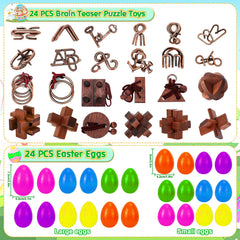 CHILDGO metal brain teaser showcases durable, tactile puzzle play.