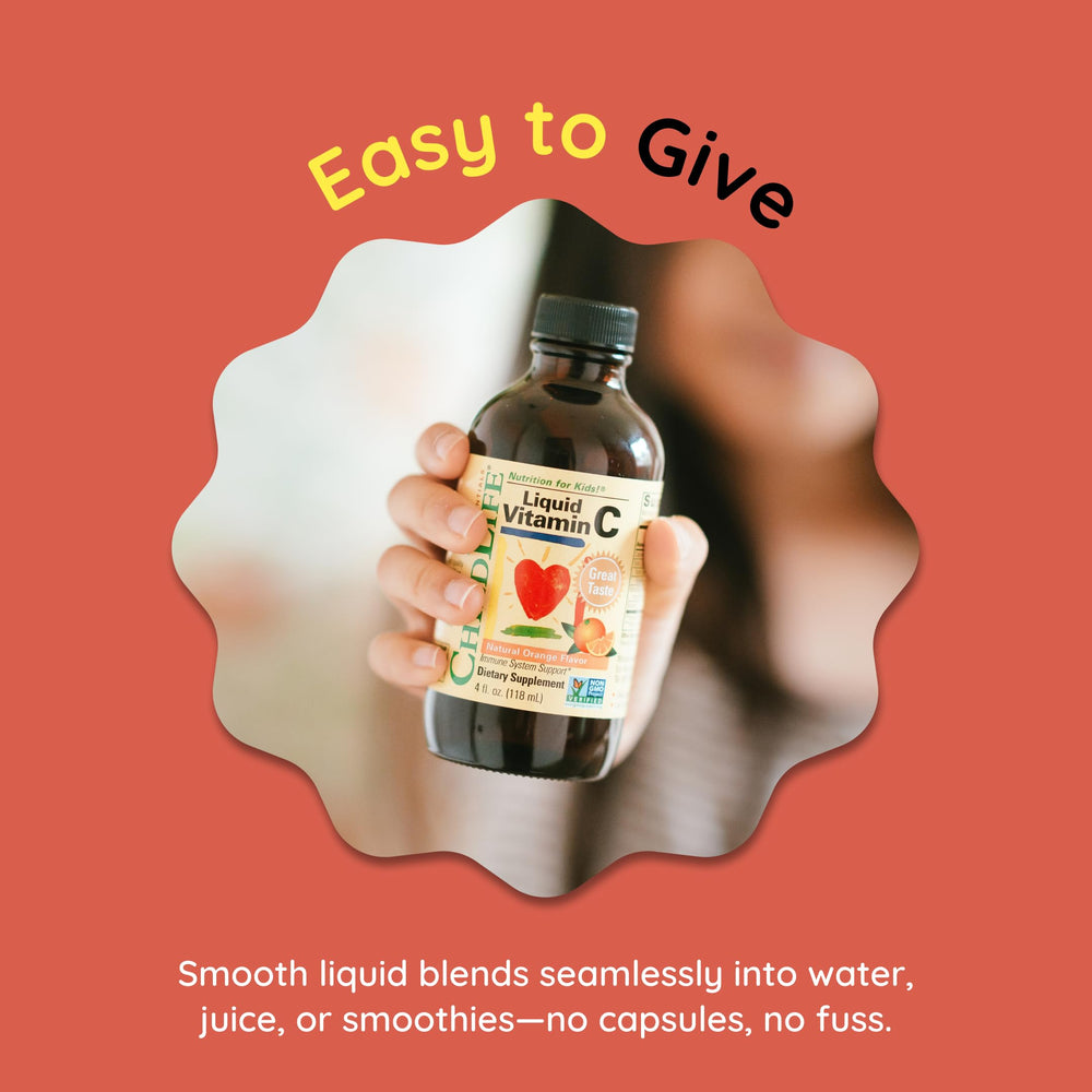 ChildLife Essentials Liquid Vitamin C pack of 3 supports family use and shared health routines.