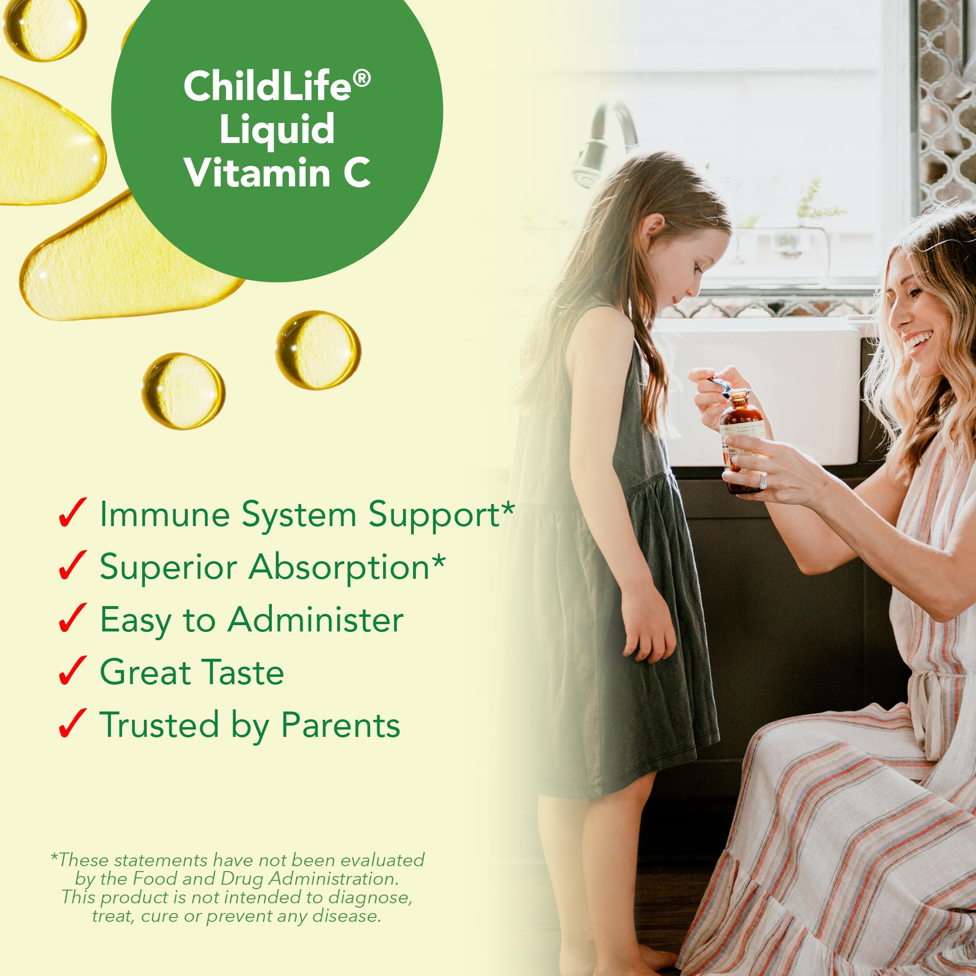 CHILDLIFE ESSENTIALS vitamin C formula is gluten-free and non-GMO