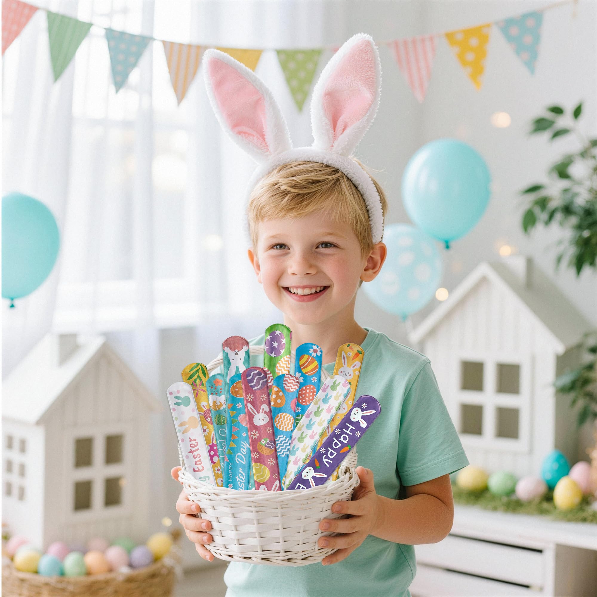 Childom Easter bracelets make ideal classroom prizes and party favors.