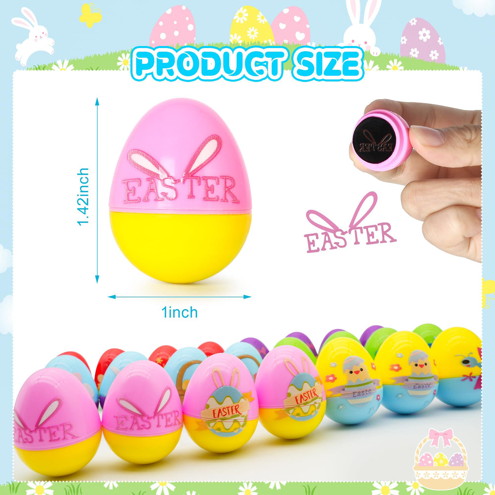 Childom Easter stamps durable plastic construction ensures long-lasting use
