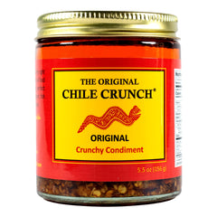 Chile Crunch Original Spicy Condiment bottle pour shows versatile heat for meals
